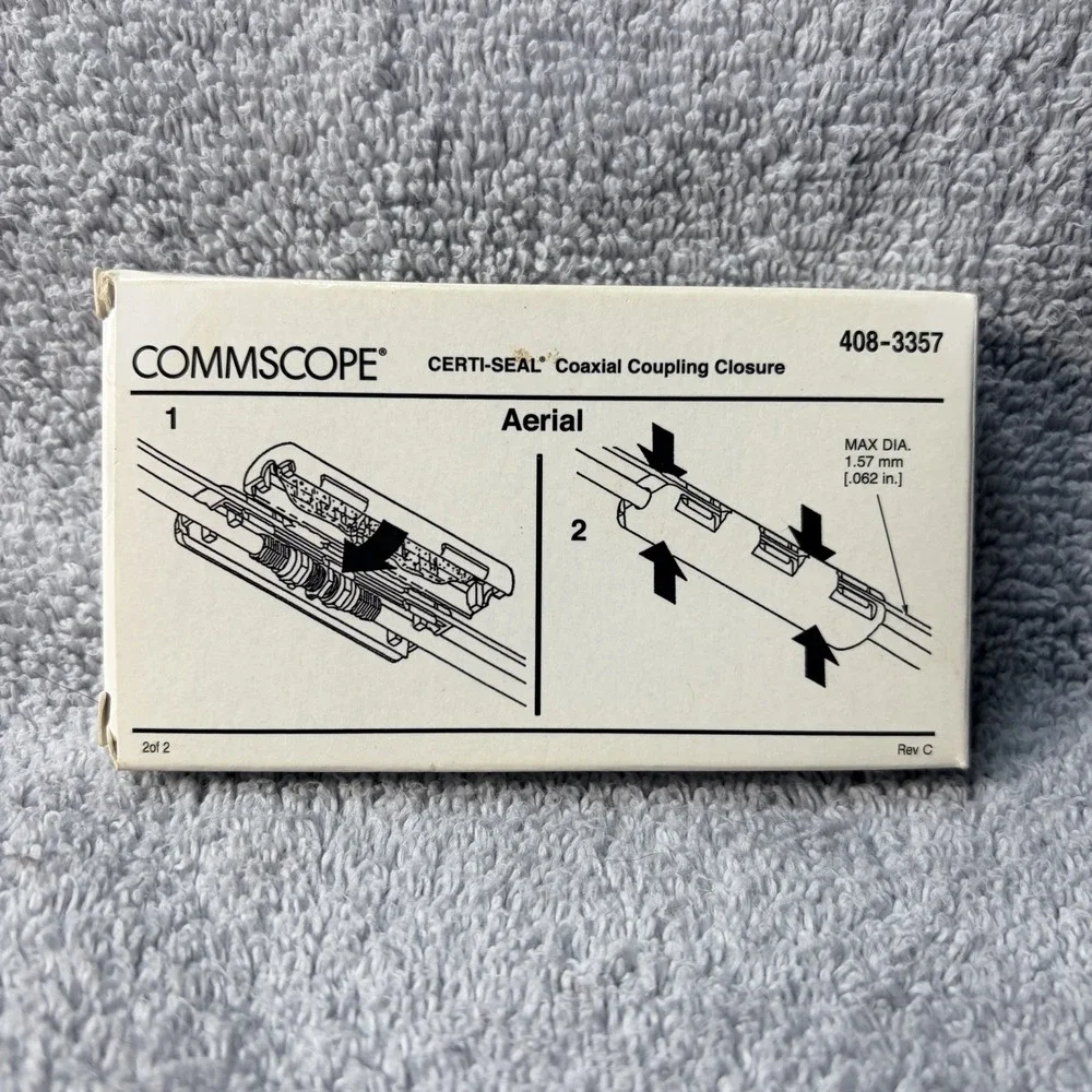 COMMSCOPE CERTI-SEAL Coaxial Coupling Closure 408-3373
